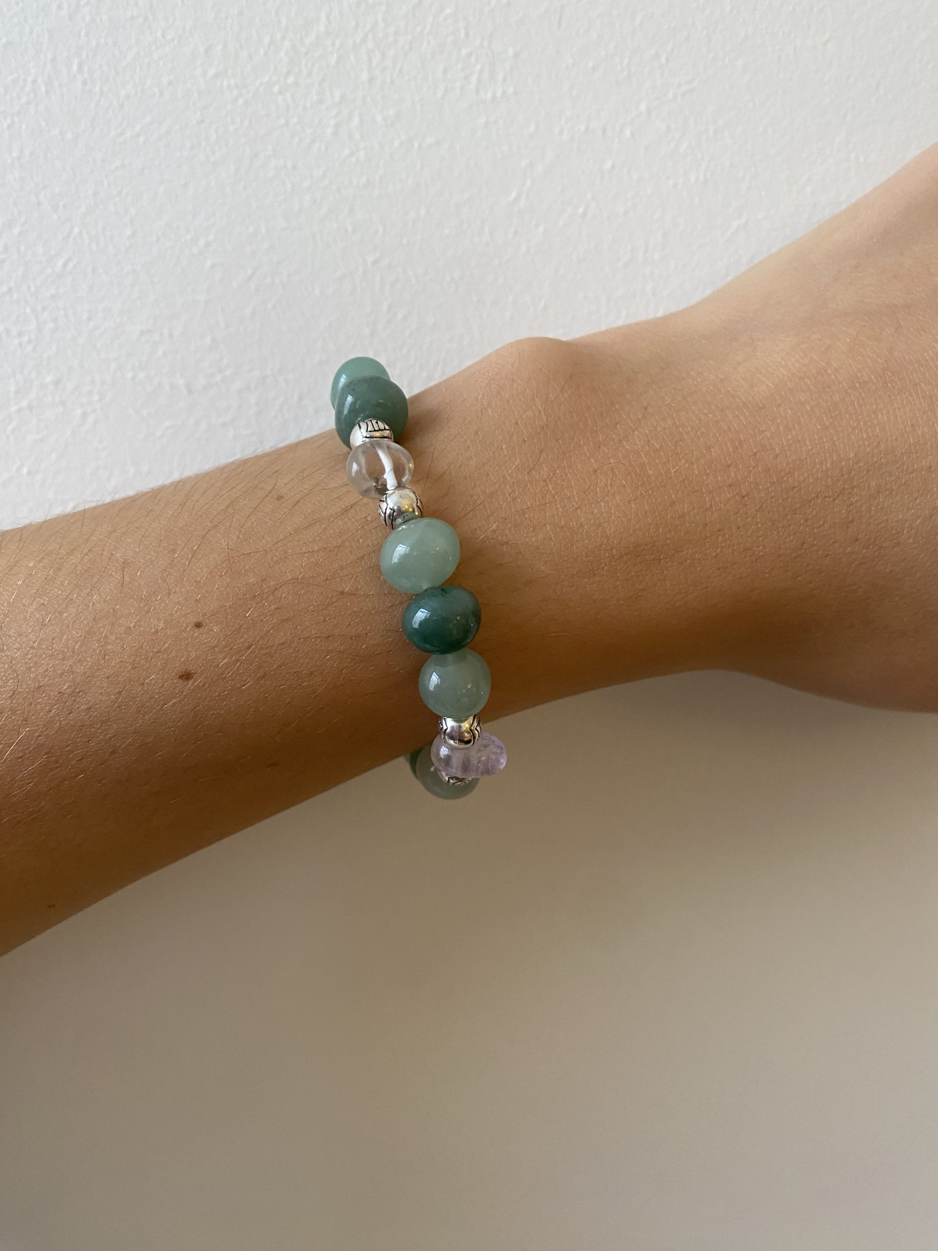Bracelet en pierres naturelles jade